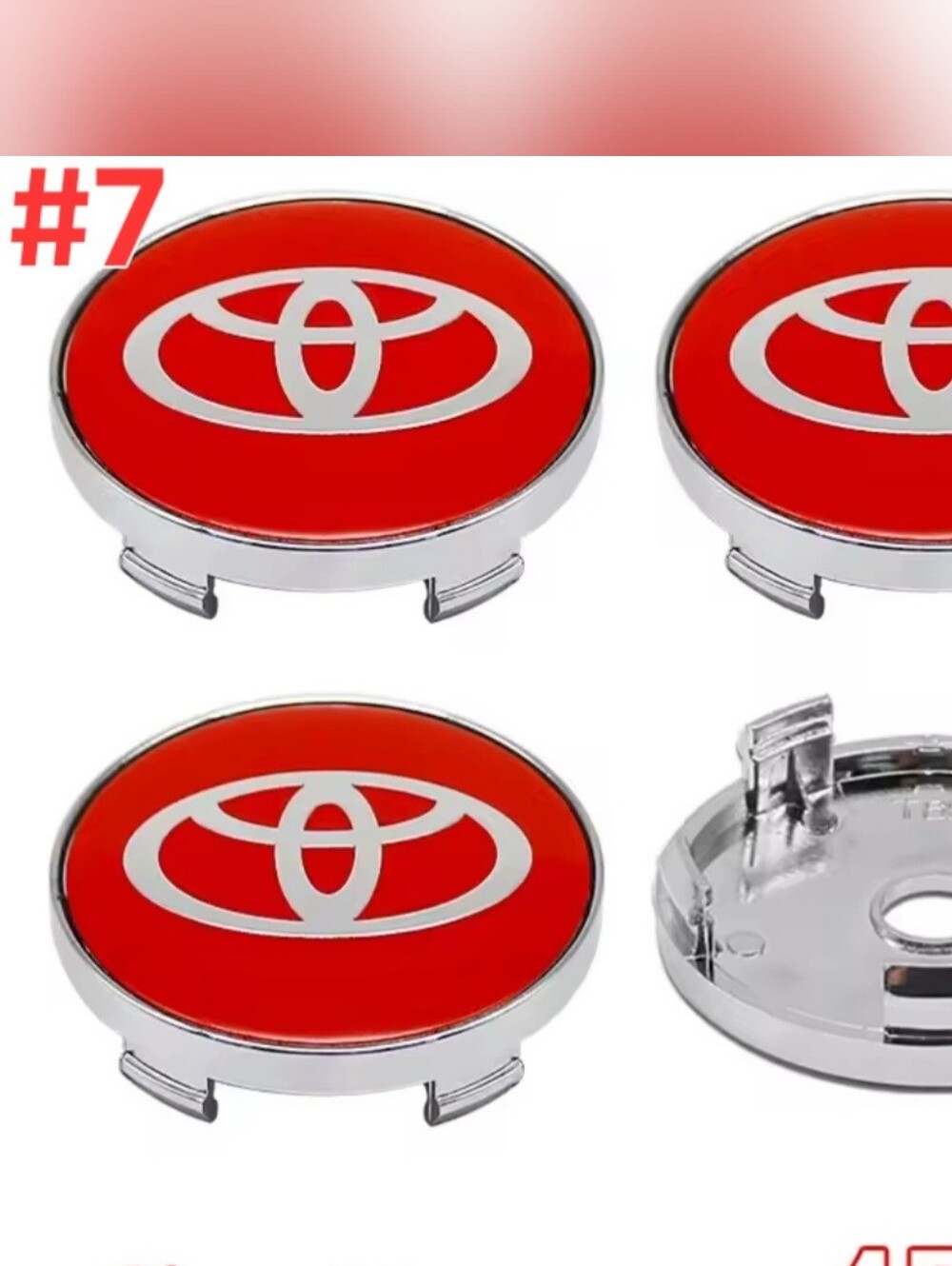 4 New 60mm Toyota Wheel Rim Center Caps Set In Many Colors